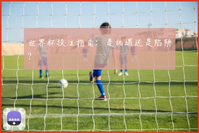 世界杯投注指南：是机遇还是陷阱？