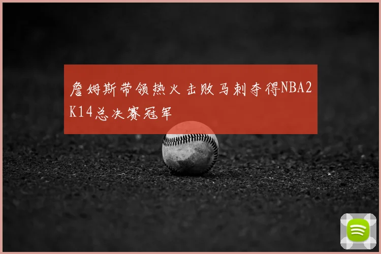 詹姆斯带领热火击败马刺夺得NBA2K14总决赛冠军