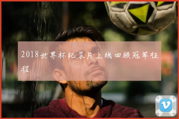 2018世界杯纪录片上线回顾冠军征程