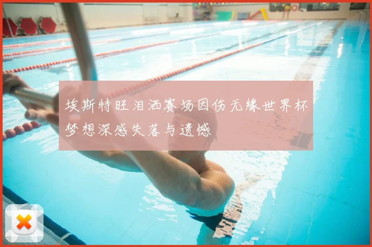 埃斯特旺泪洒赛场因伤无缘世界杯梦想深感失落与遗憾