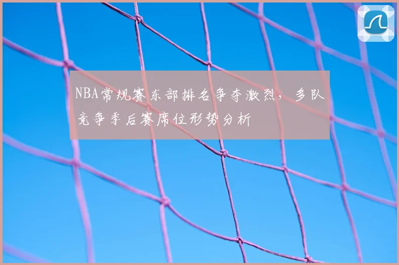 NBA常规赛东部排名争夺激烈，多队竞争季后赛席位形势分析